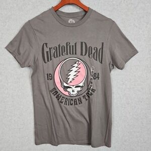 Grateful Dead American Tour 1994 Rock Gray T-shirt‎ Size Small New